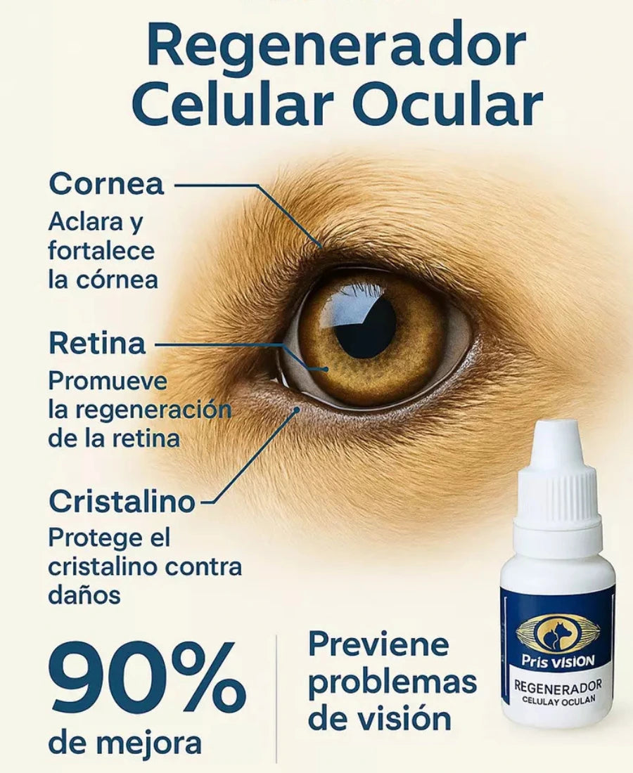 Pets Visión™ - Gotas Oculares para Mascotas